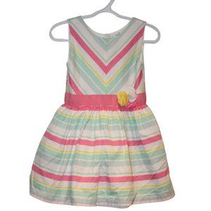 2/$20 🏷 Carters Striped Spring Dress Size 3